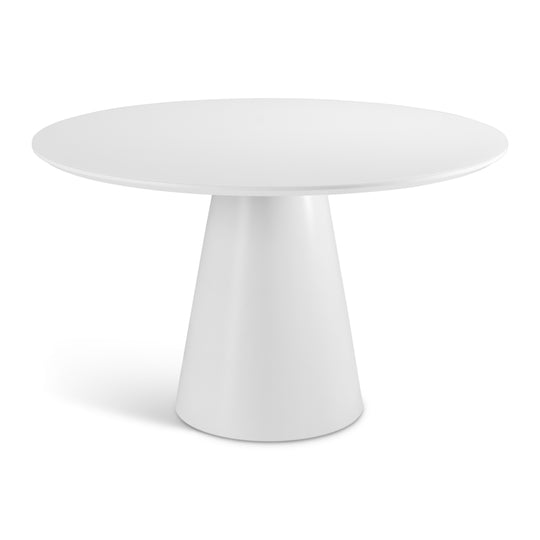 Mona Round Glass Top Dining Table — silo_1