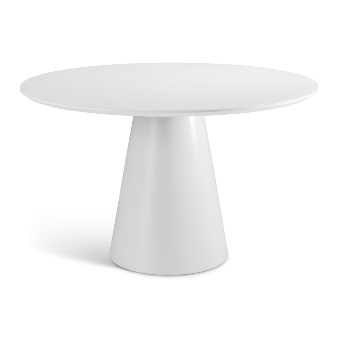 Mona Round Glass Top Dining Table — silo_3