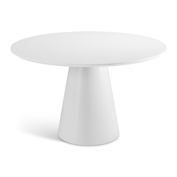 Mona Round Glass Top Dining Table — silo_4