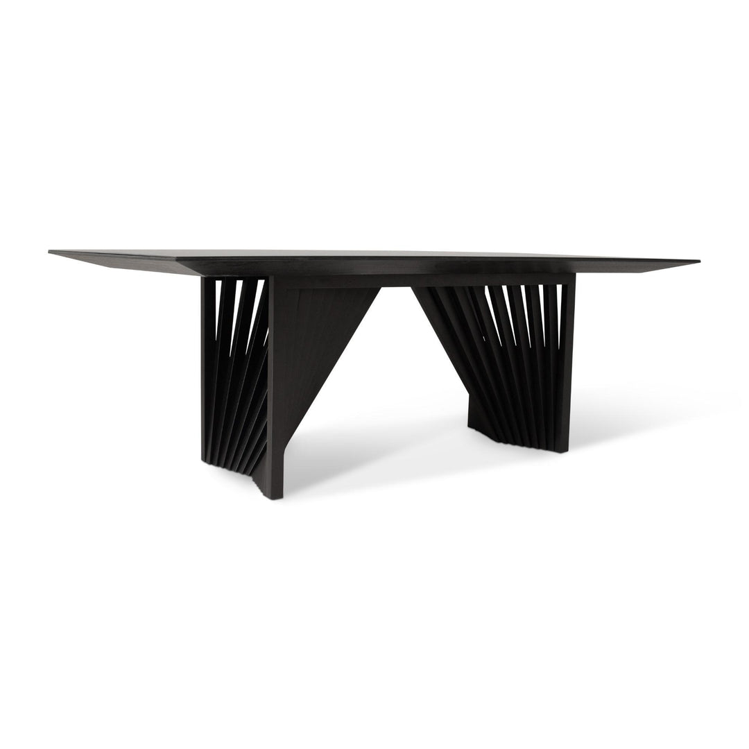 Modern Brazilian - Laguna - Glass Top Dining Table - AmericanHomeFurniture