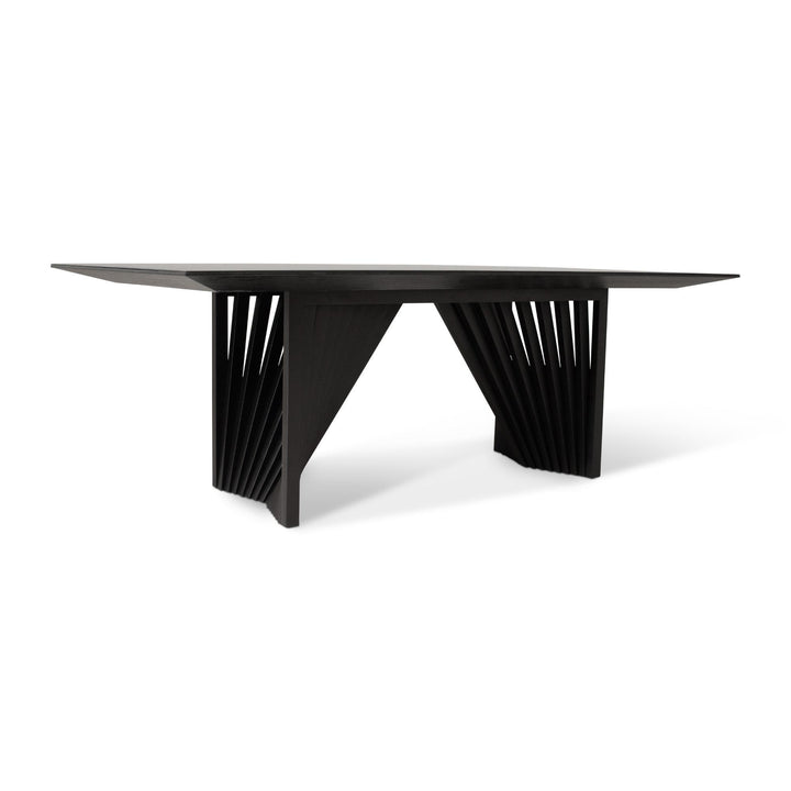 Modern Brazilian - Laguna - Glass Top Dining Table - AmericanHomeFurniture