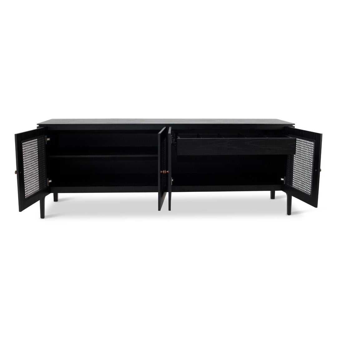 Modern Brazilian - Missione - Cane Buffet - AmericanHomeFurniture