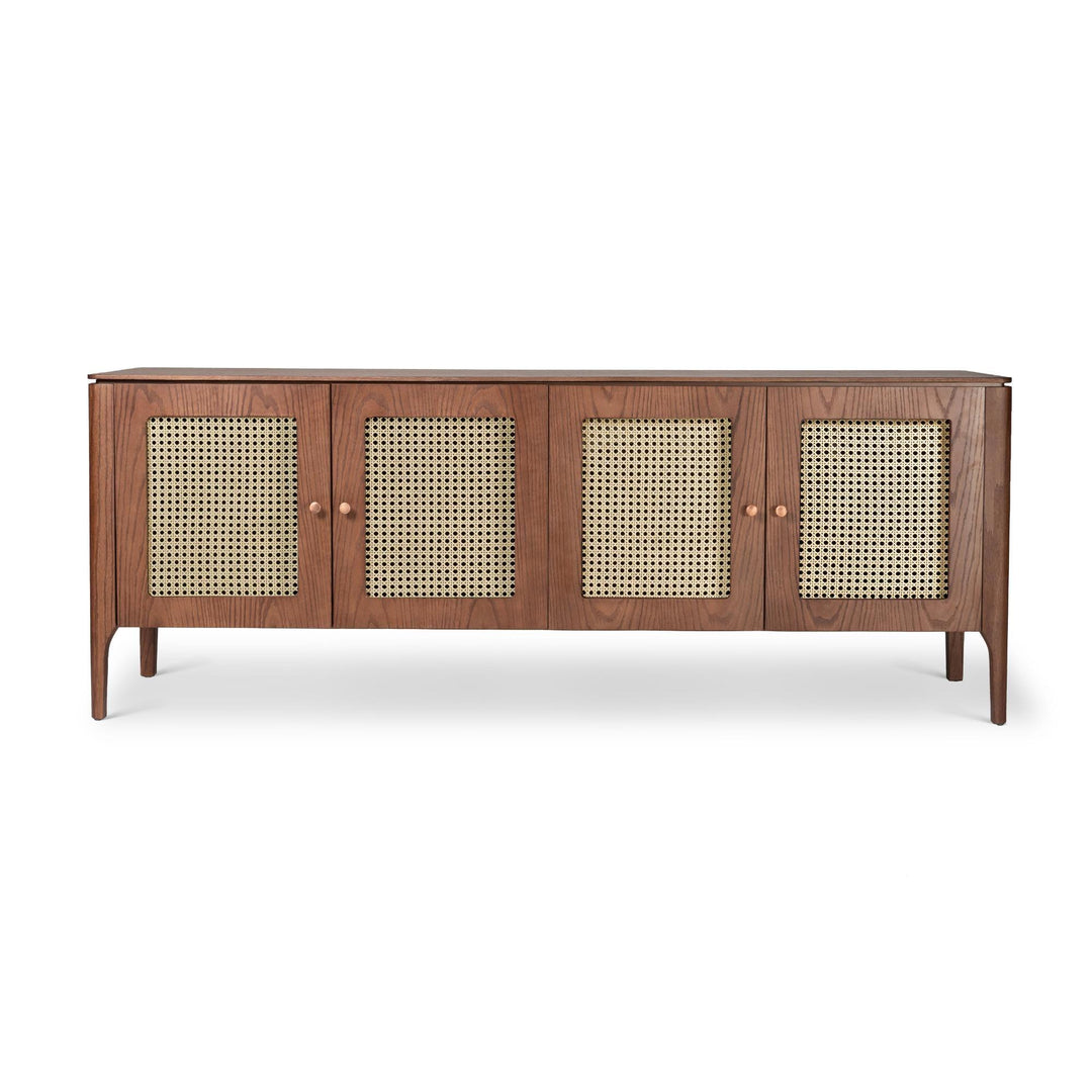 Modern Brazilian - Missione - Cane Buffet - AmericanHomeFurniture