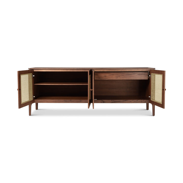 Modern Brazilian - Missione - Cane Buffet - AmericanHomeFurniture