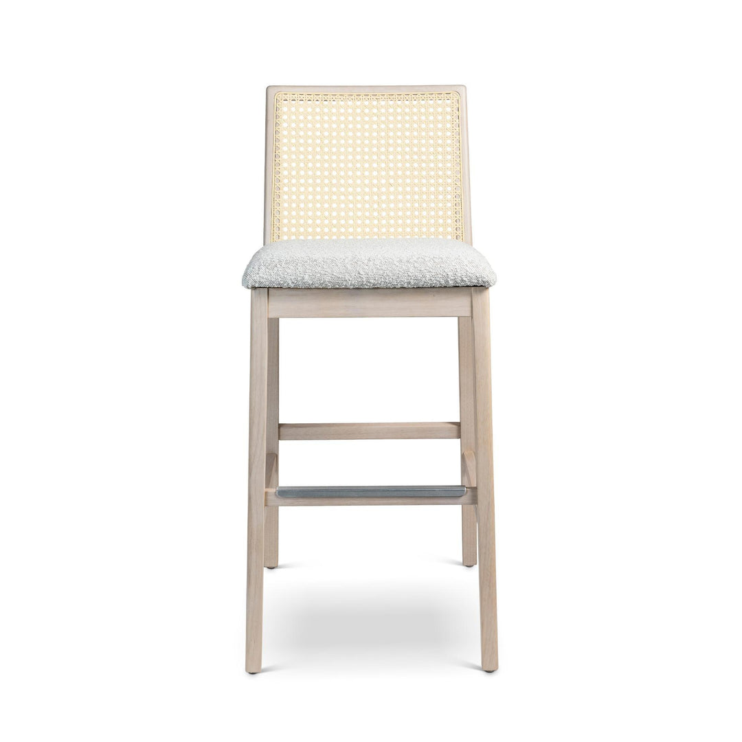 Modern Brazilian - Nardia - Cane Bar Stool - AmericanHomeFurniture