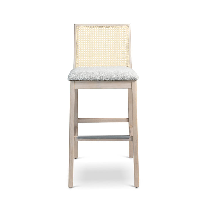 Modern Brazilian - Nardia - Cane Bar Stool - AmericanHomeFurniture