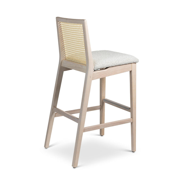 Modern Brazilian - Nardia - Cane Bar Stool - AmericanHomeFurniture