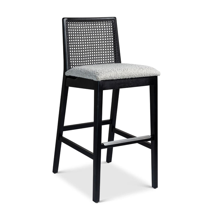 Modern Brazilian - Nardia - Cane Bar Stool - AmericanHomeFurniture