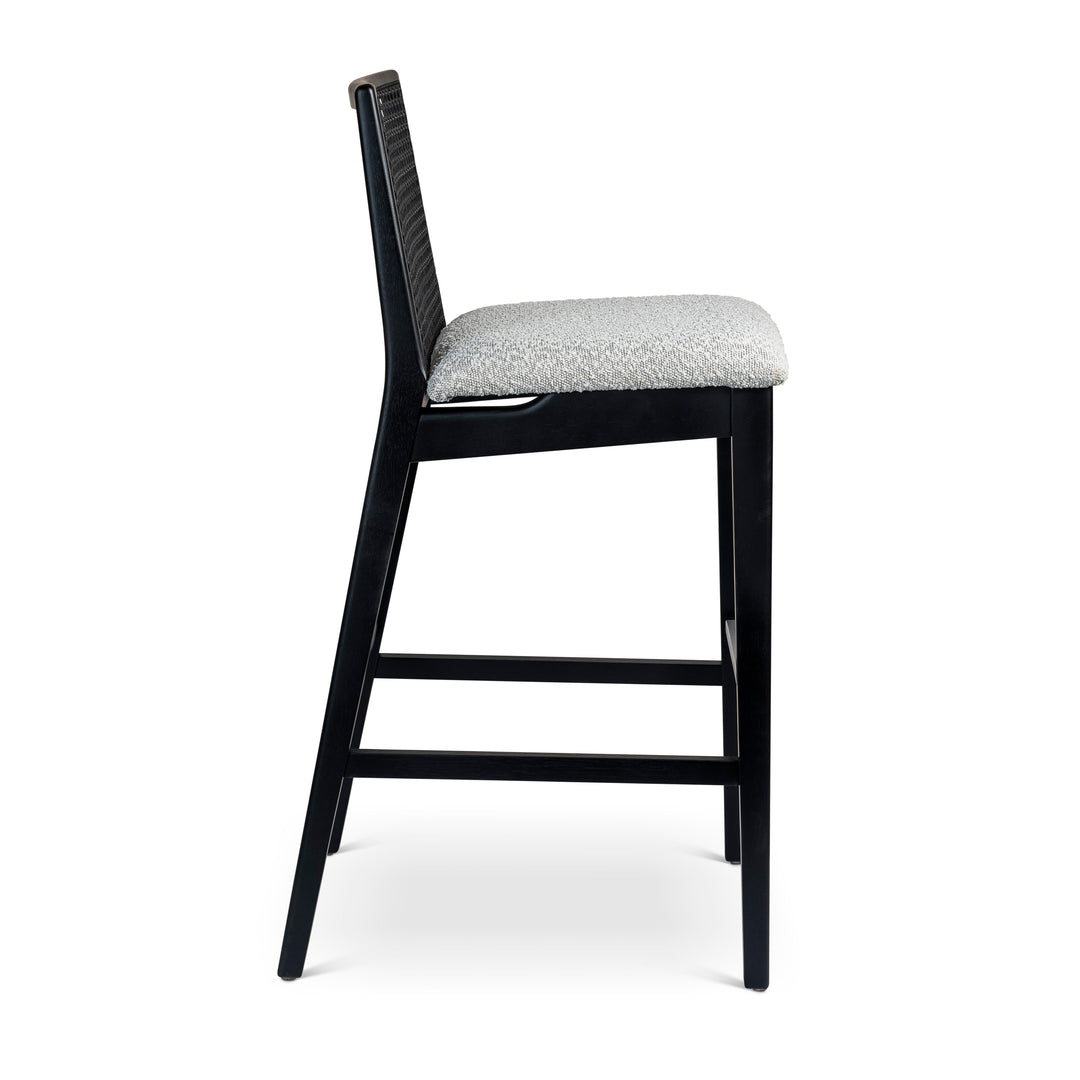 Modern Brazilian - Nardia - Cane Bar Stool - AmericanHomeFurniture