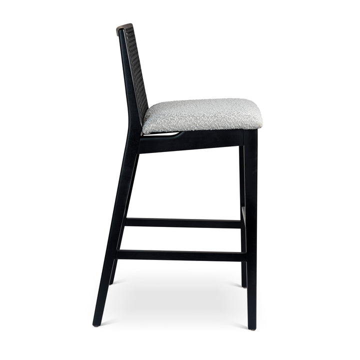 Modern Brazilian - Nardia - Cane Bar Stool - AmericanHomeFurniture