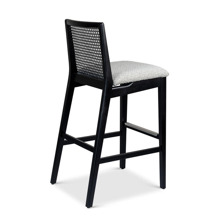Modern Brazilian - Nardia - Cane Bar Stool - AmericanHomeFurniture