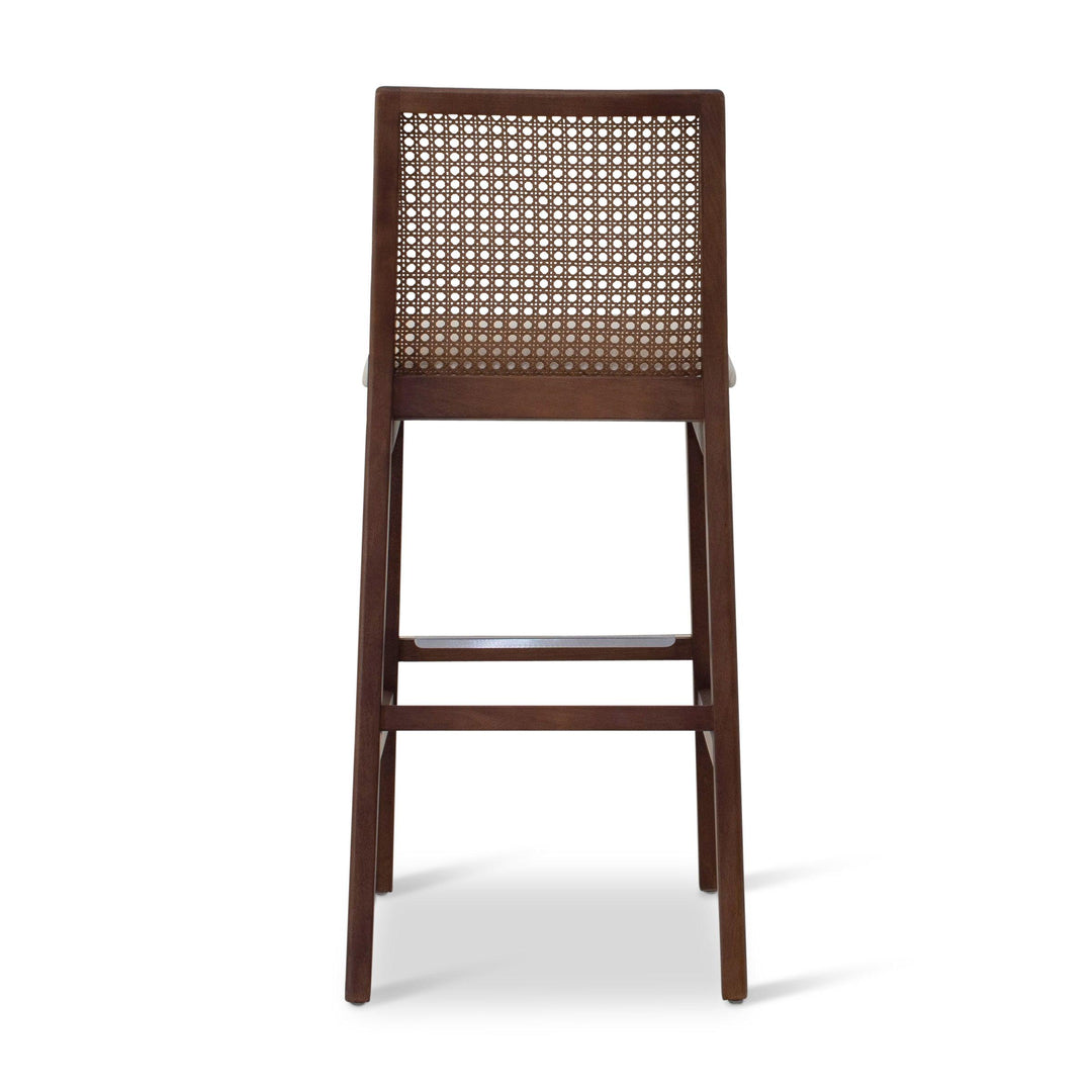 Modern Brazilian - Nardia - Cane Bar Stool - AmericanHomeFurniture