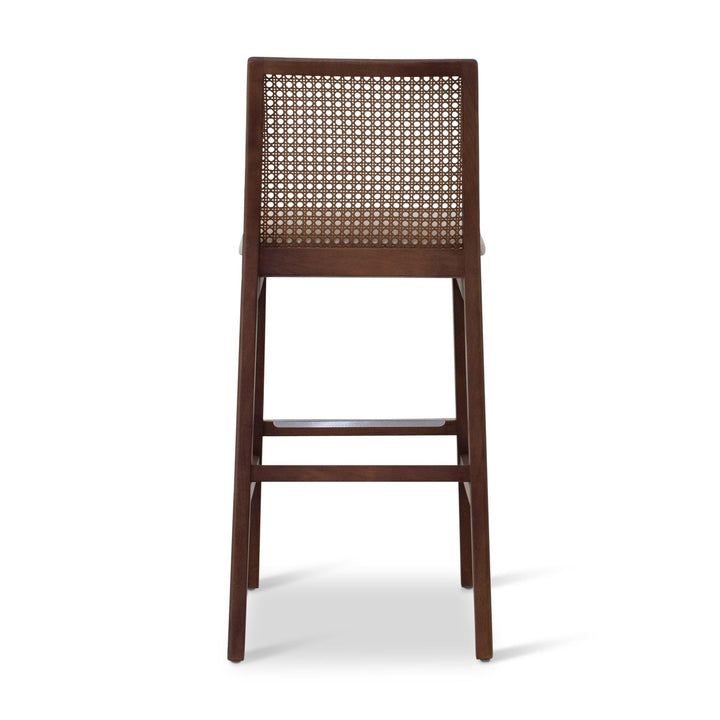 Modern Brazilian - Nardia - Cane Bar Stool - AmericanHomeFurniture