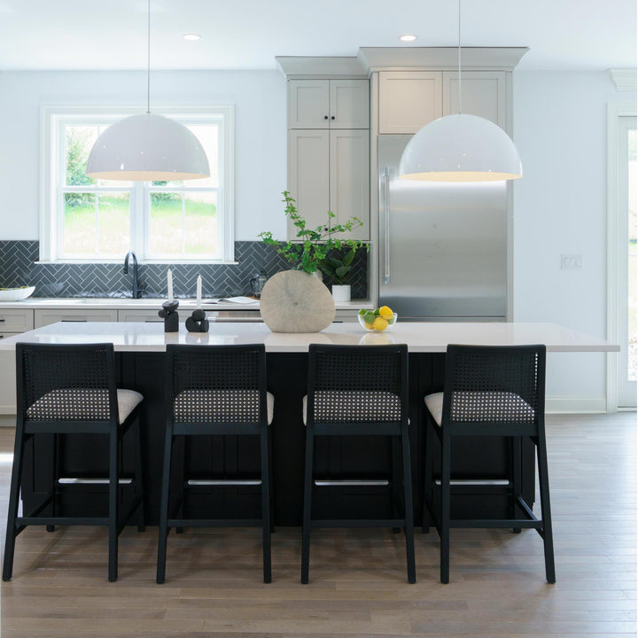 Modern Brazilian - Nardia - Cane Counter Stool - AmericanHomeFurniture