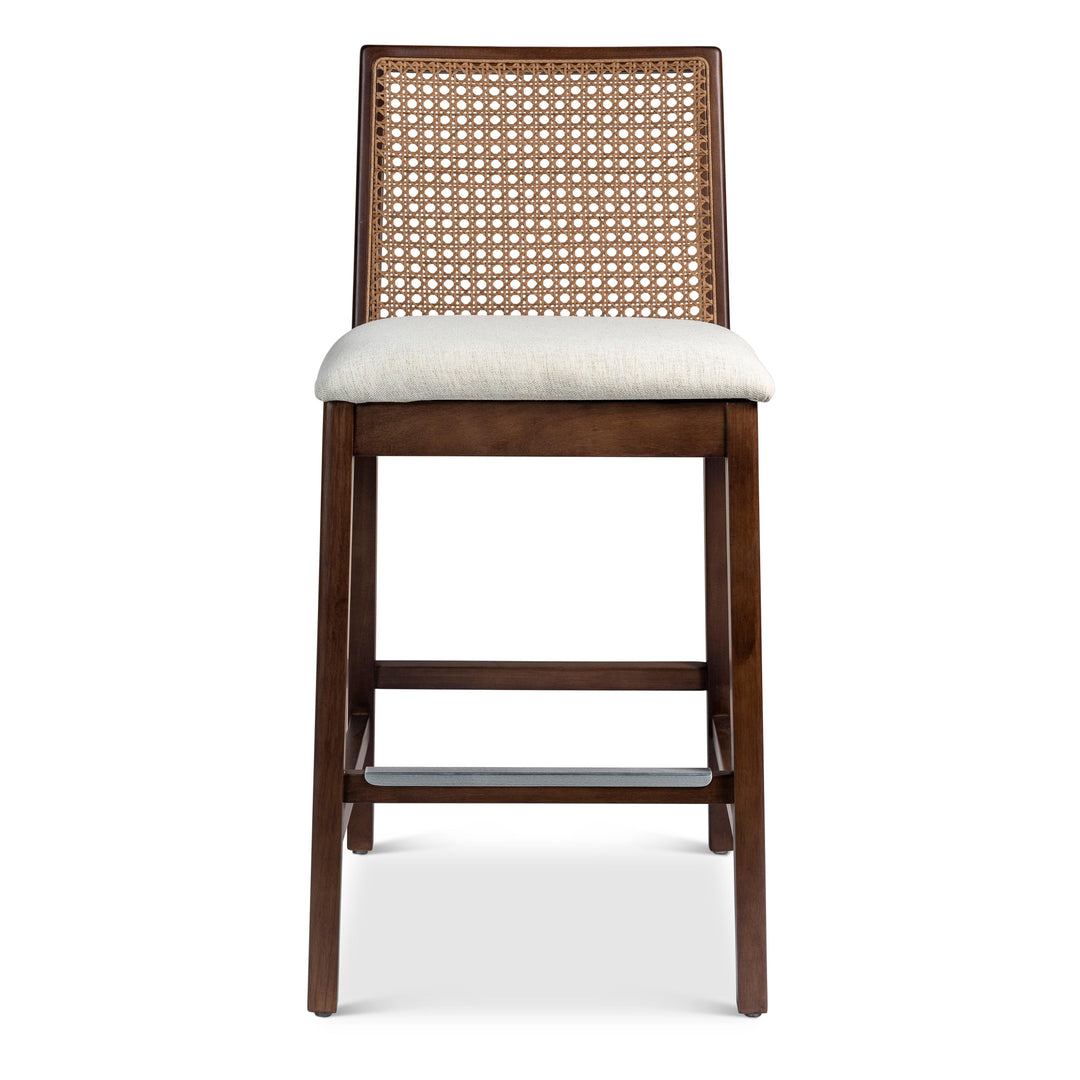 Modern Brazilian - Nardia - Cane Counter Stool - AmericanHomeFurniture