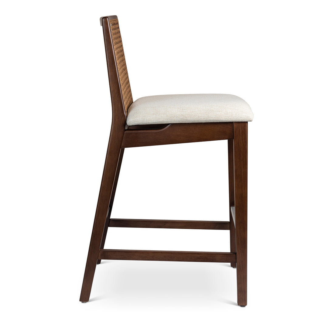 Modern Brazilian - Nardia - Cane Counter Stool - AmericanHomeFurniture