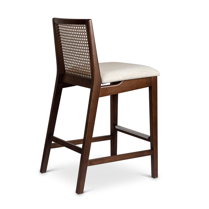 Modern Brazilian - Nardia - Cane Counter Stool - AmericanHomeFurniture