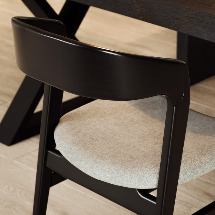 Velma Dining Chair - Esscence Grey,Ebano lifestyle