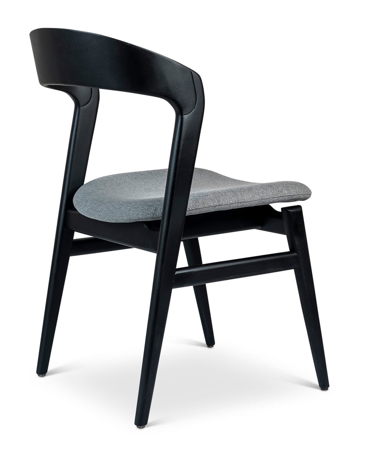 Velma Dining Chair - Esscence Grey,Ebano