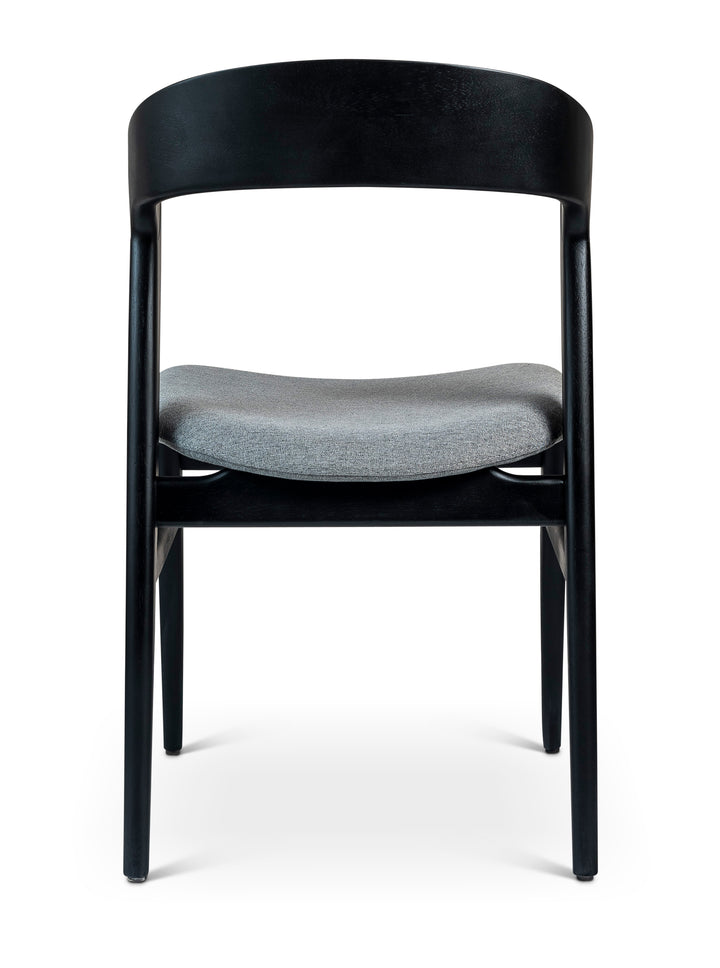 Velma Dining Chair - Esscence Grey,Ebano