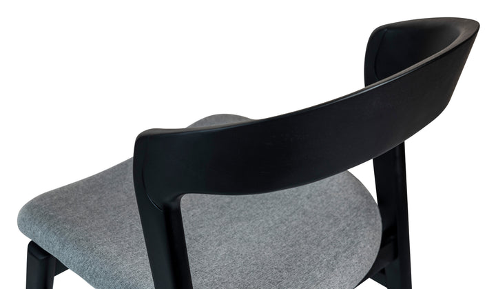Velma Dining Chair - Esscence Grey,Ebano