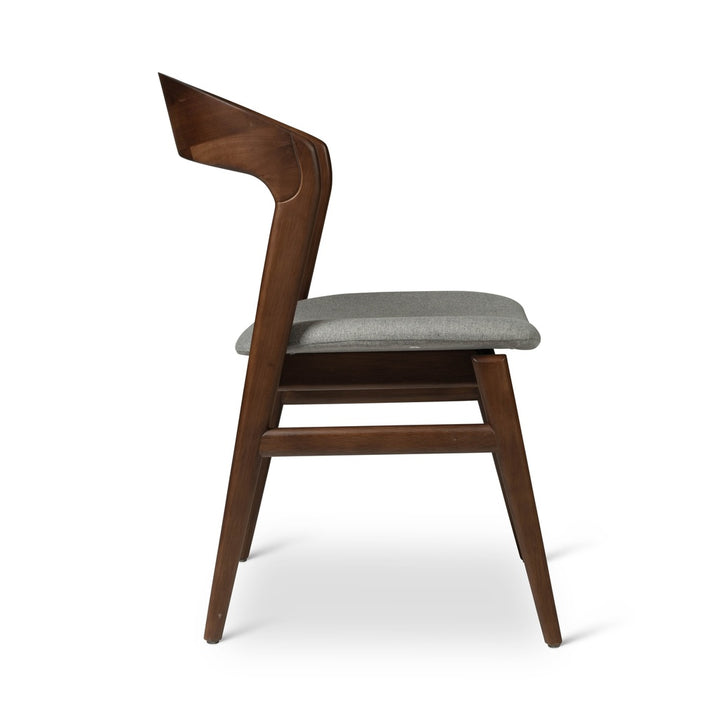 Velma Dining Chair - Essence Grey,Nogal