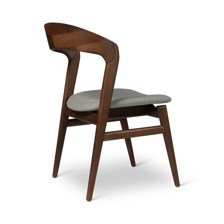 Velma Dining Chair - Essence Grey,Nogal
