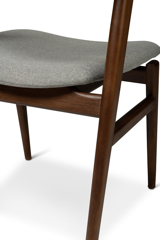 Velma Dining Chair - Essence Grey,Nogal