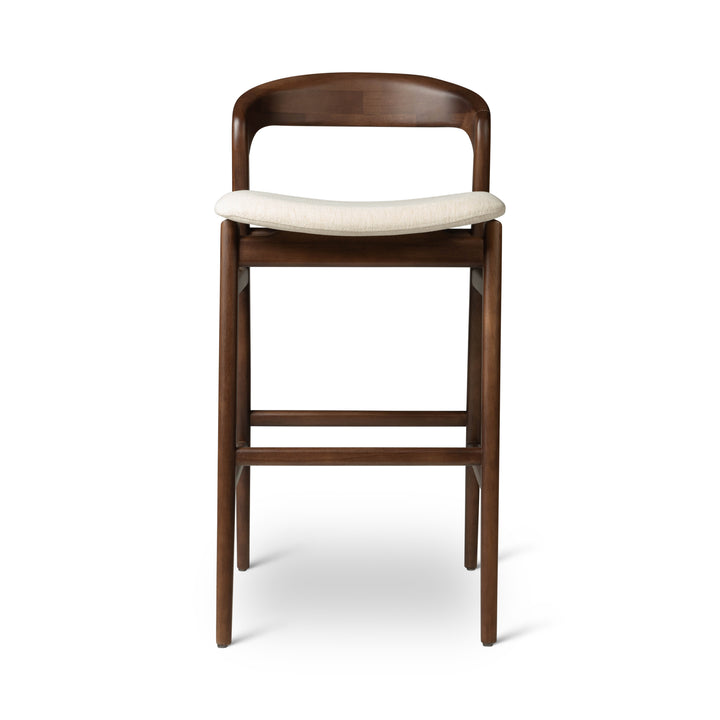 Velma Counter Stool - Medley Ivory,Nogal