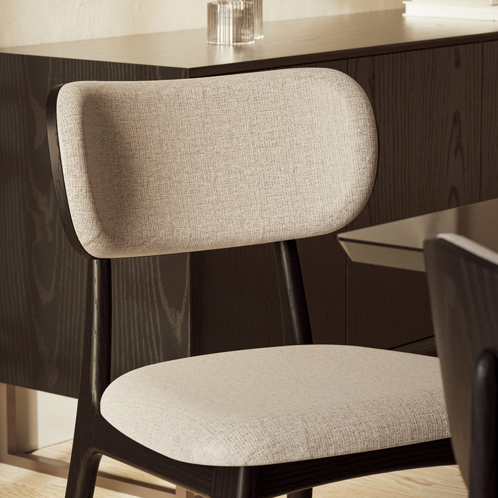 Claudia Dining Chair - Harvest Jute,Ebano lifestyle