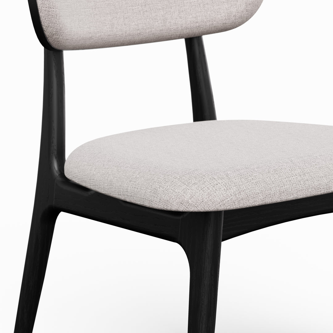Claudia Dining Chair - Harvest Jute,Ebano