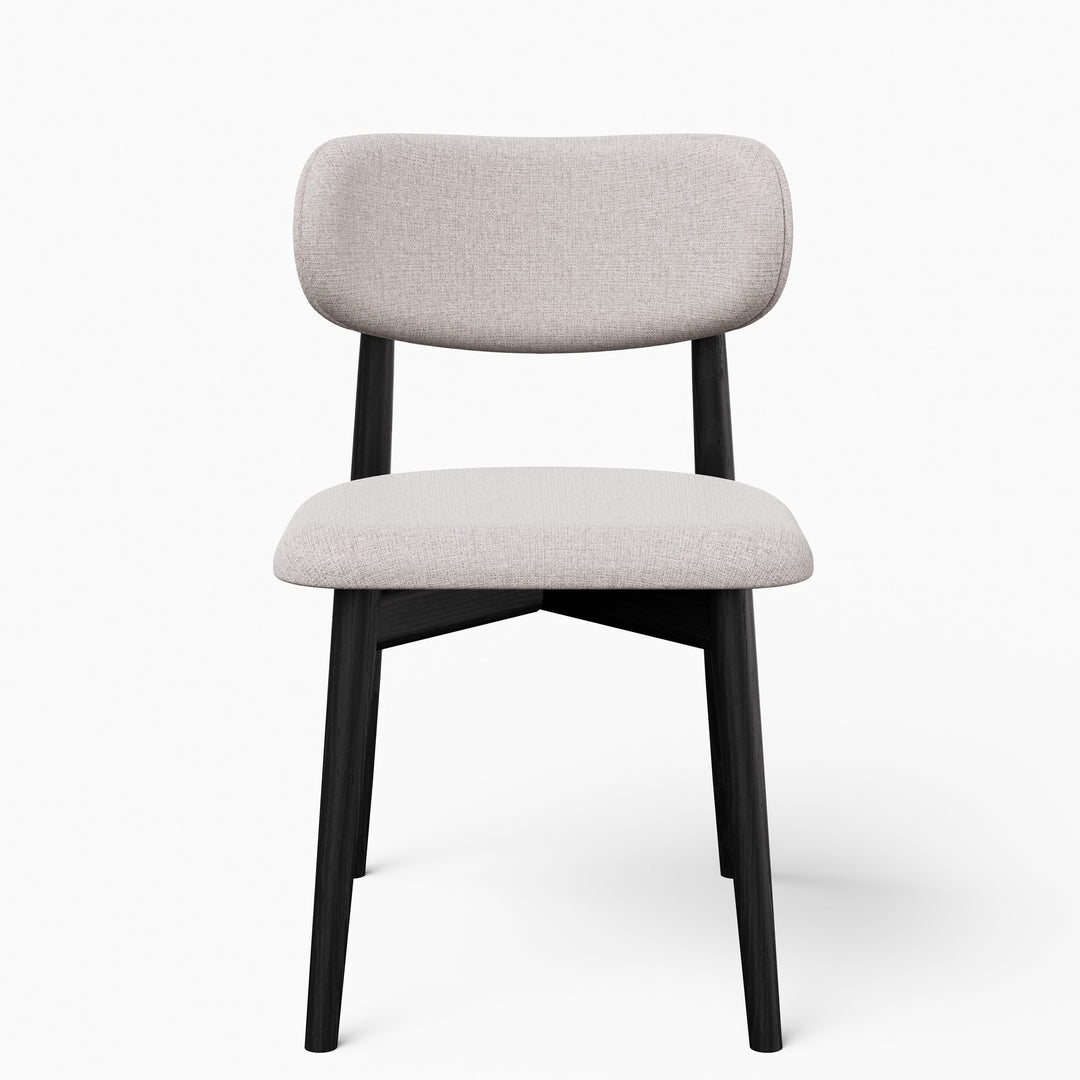 Lucia Dining Chair - Harvest Jute,Ebano