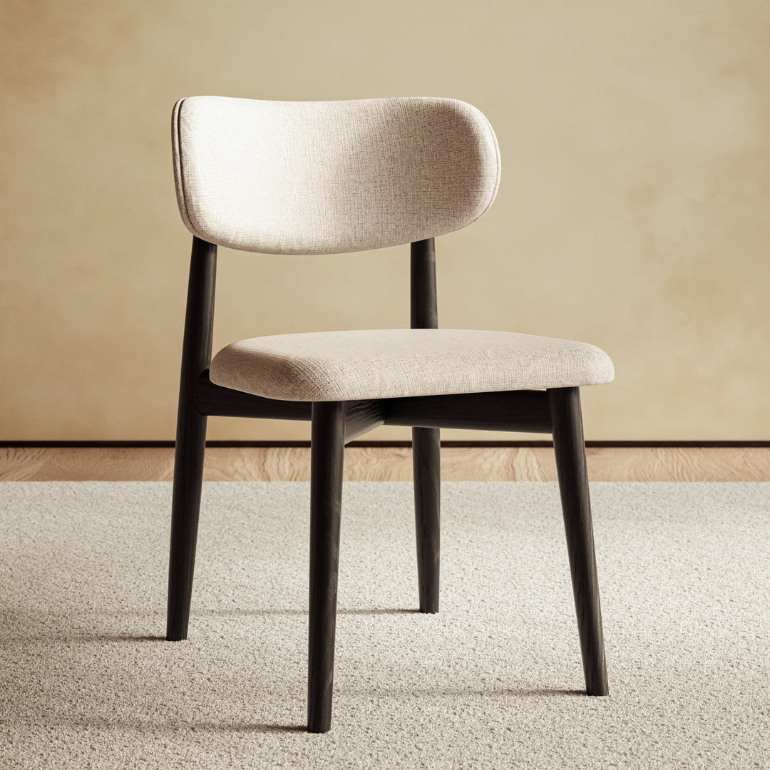Lucia Dining Chair - Harvest Jute,Ebano lifestyle