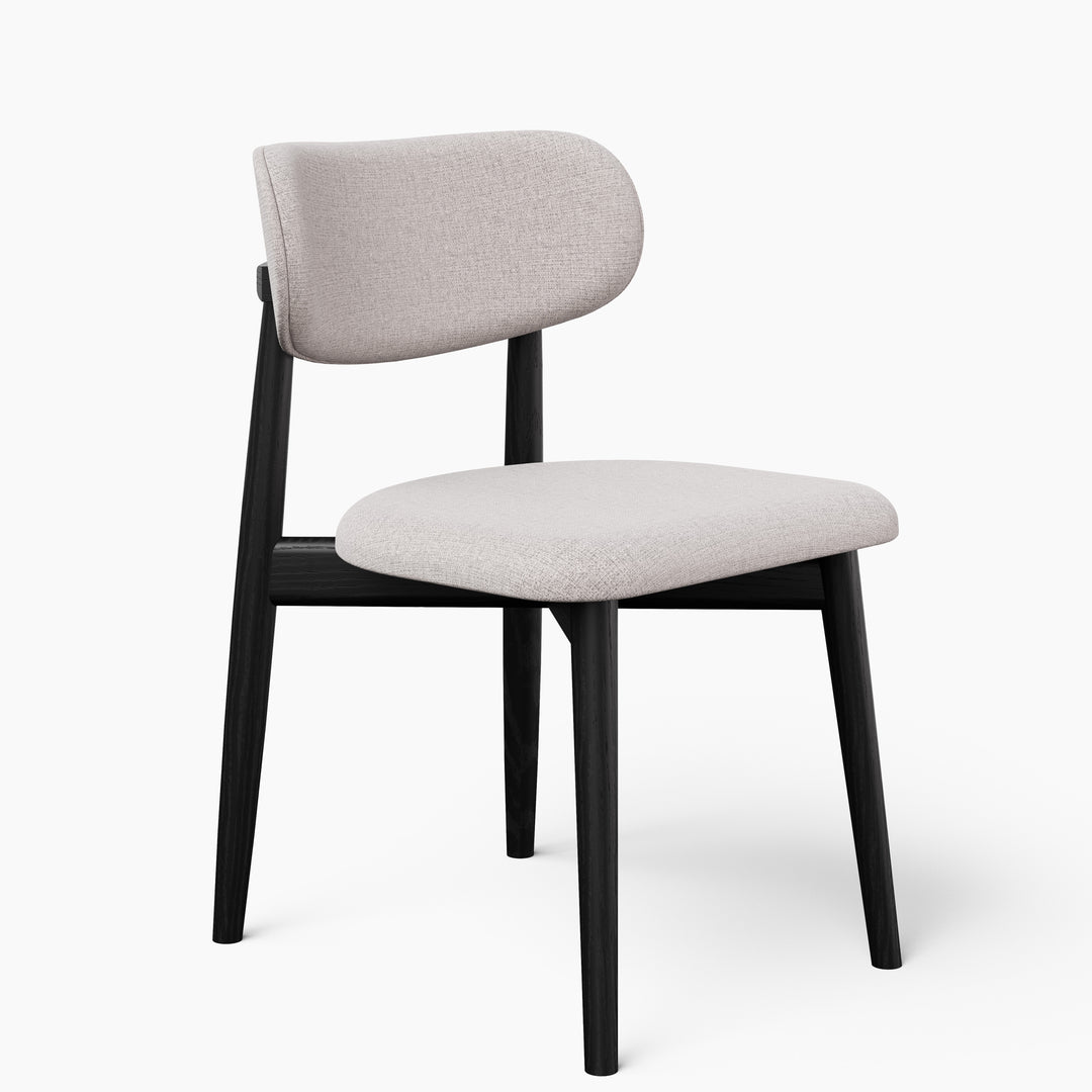 Lucia Dining Chair - Harvest Jute,Ebano