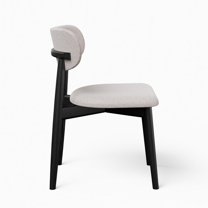 Lucia Dining Chair - Harvest Jute,Ebano
