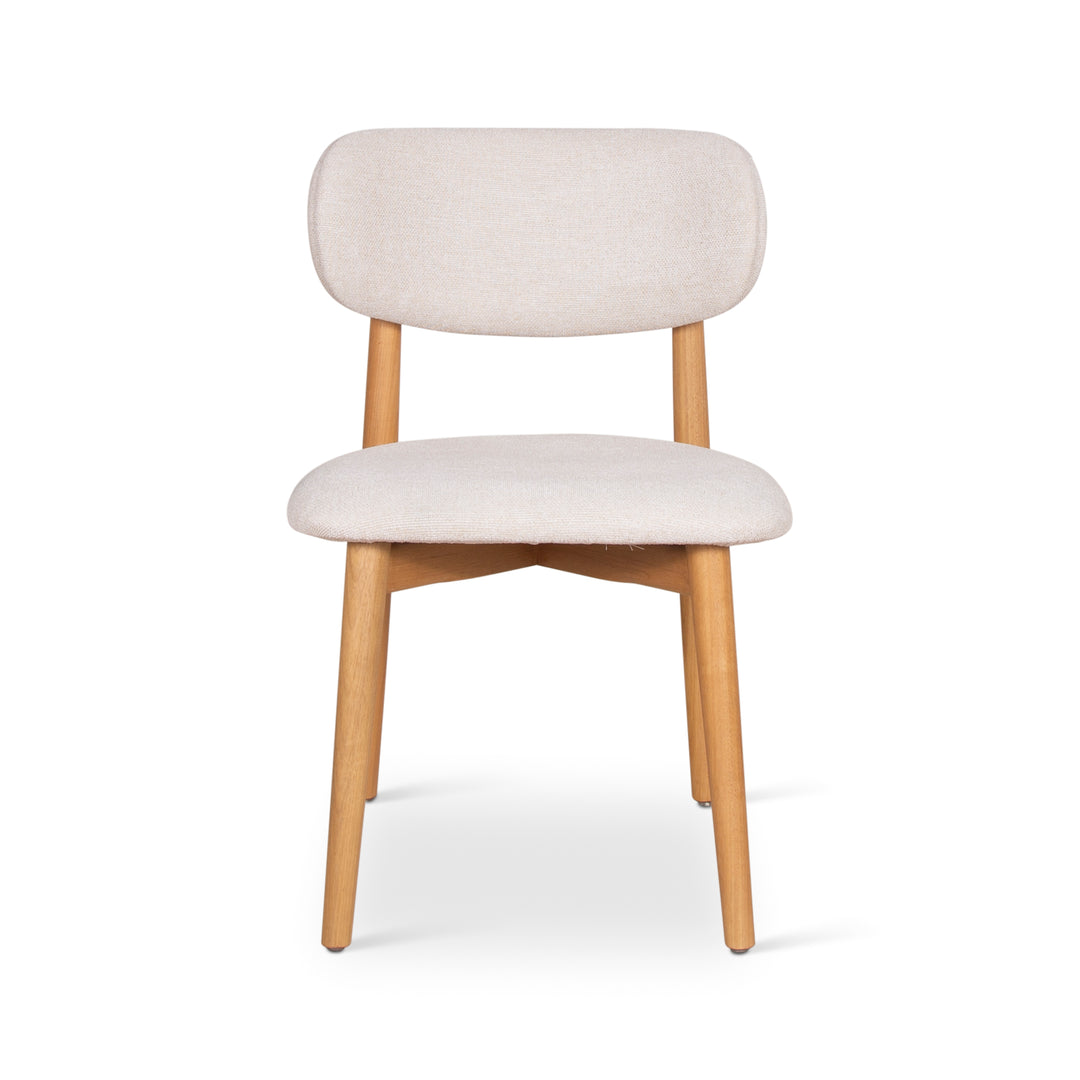 Lucia Dining Chair - Harvest Natural,Damasco