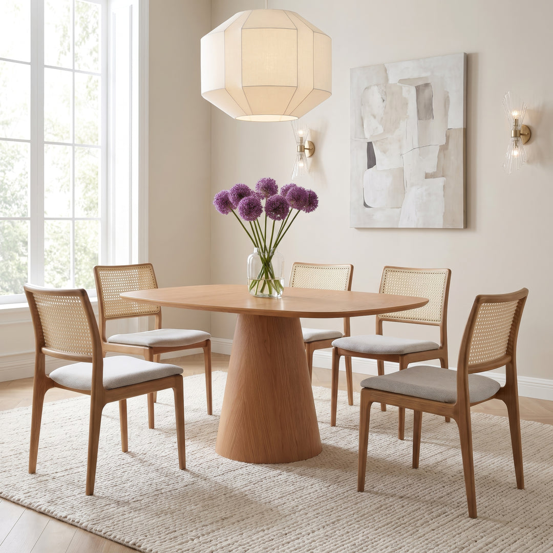 Bahia Organic Dining Table - Damasco lifestyle