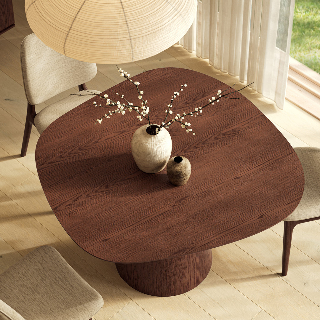 Bahia Organic Dining Table - Nogal
