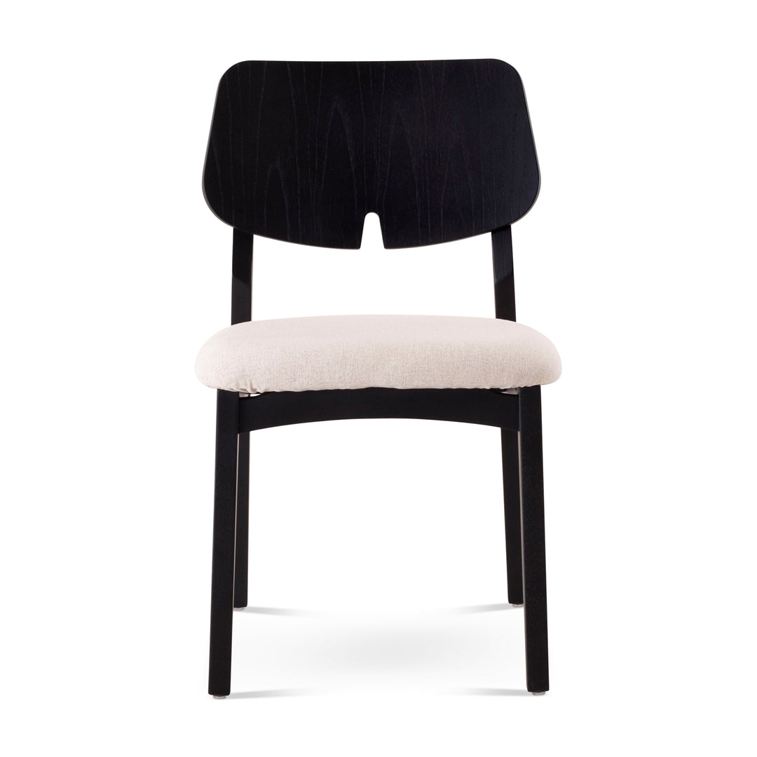 Beth Dining Chair - Medley Ivory,Ebano