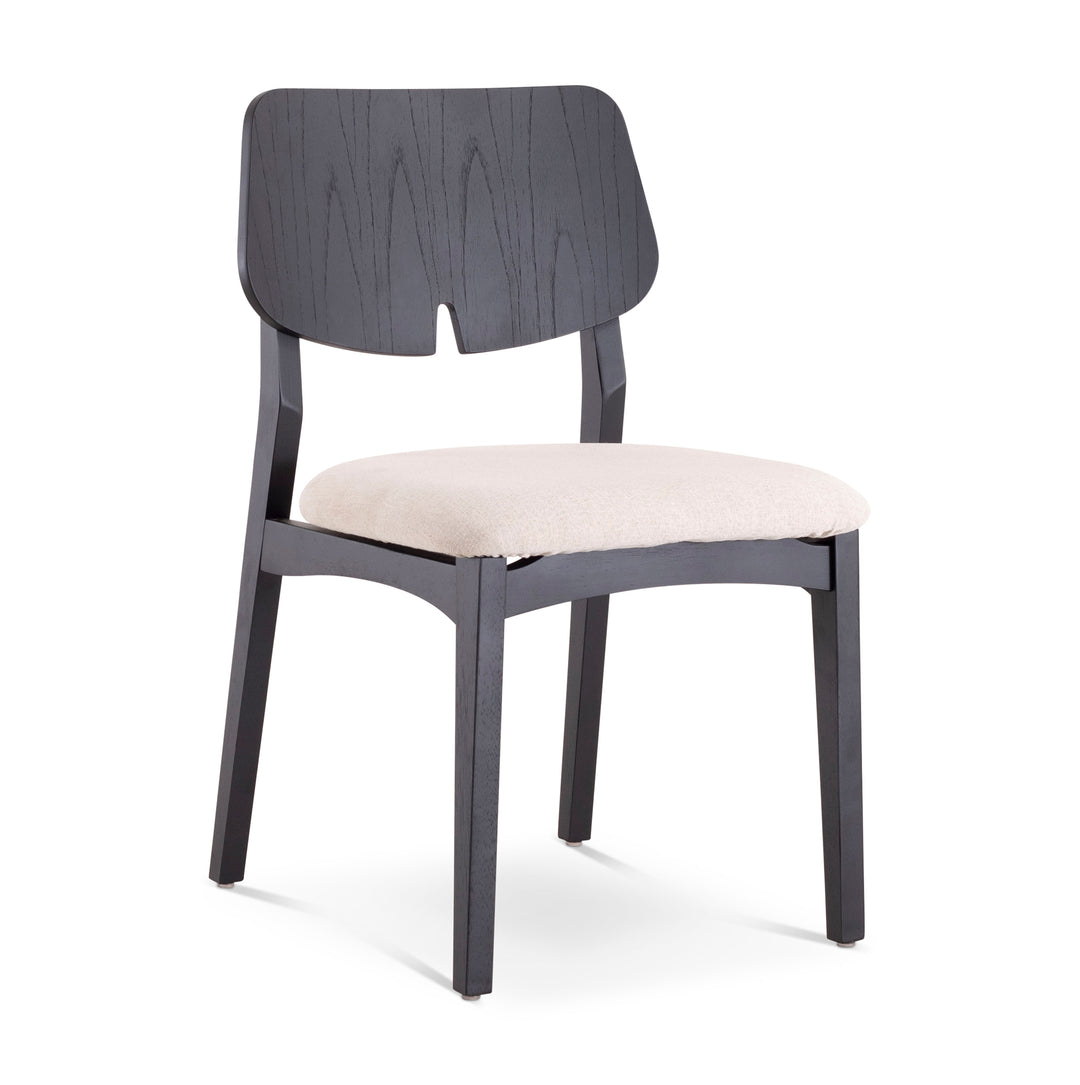Beth Dining Chair - Medley Ivory,Ebano