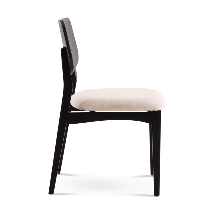 Beth Dining Chair - Medley Ivory,Ebano