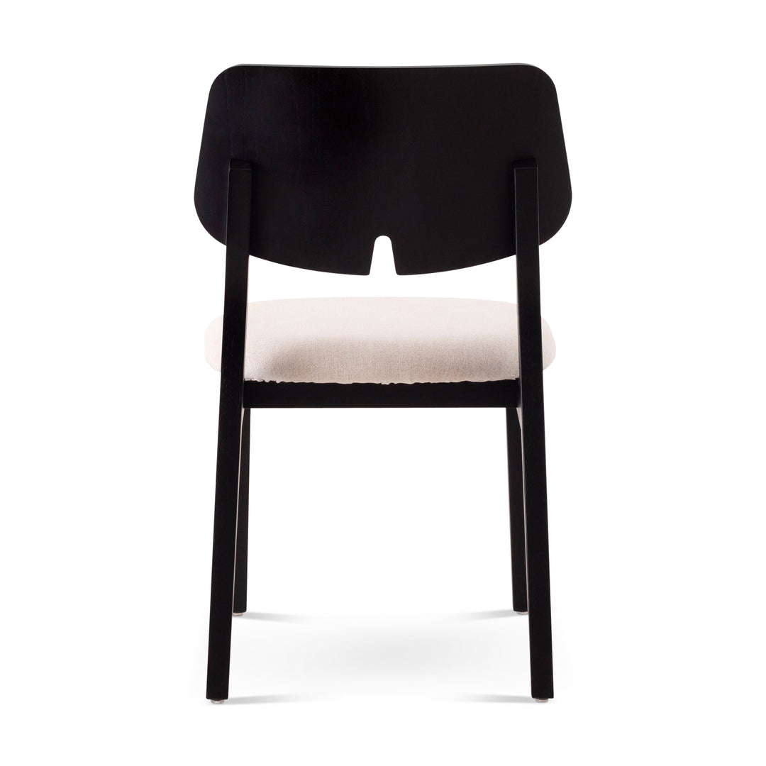Beth Dining Chair - Medley Ivory,Ebano
