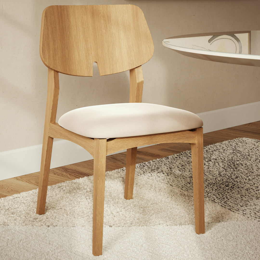 Beth Dining Chair - Shimmy Cream,Damasco lifestyle