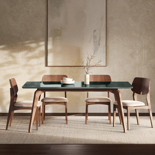 Giane Glass Top Dining Table — life_1