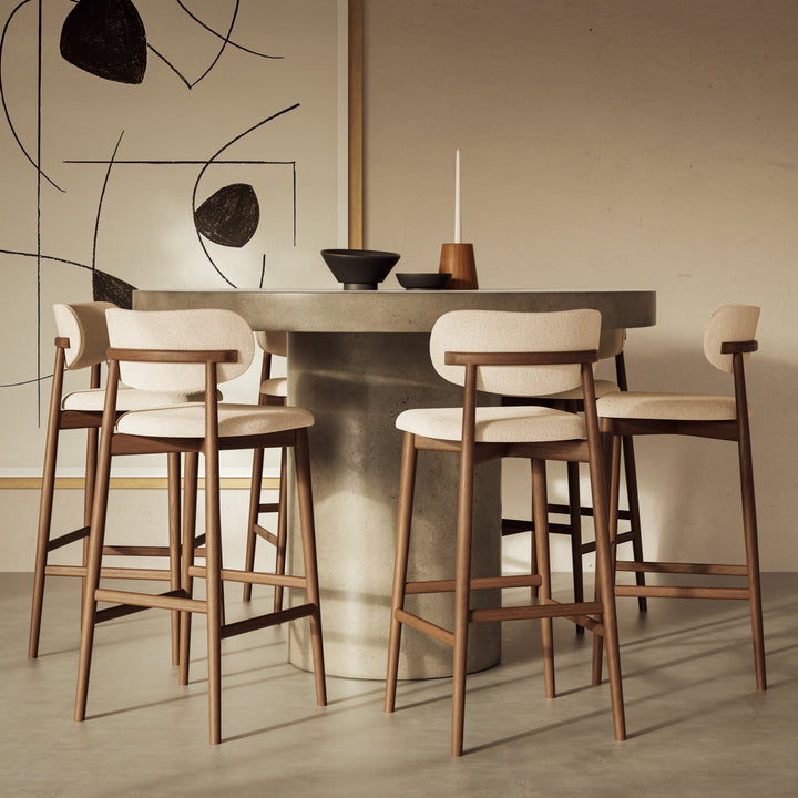 Lucia Counter Stool - Harvest Natural,Nogal
