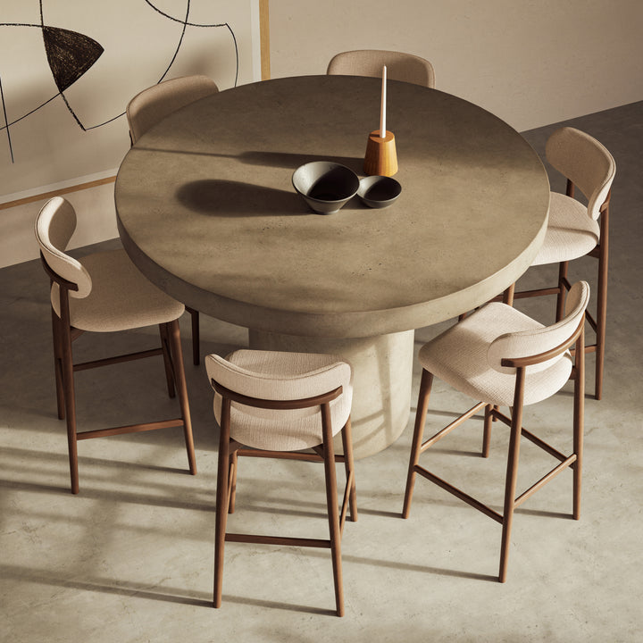 Lucia Counter Stool - Harvest Natural,Nogal lifestyle