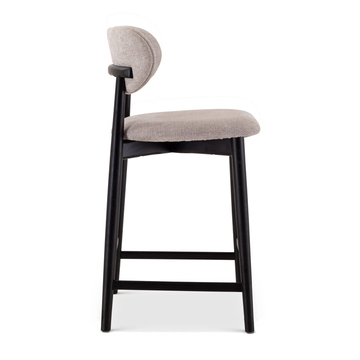 Lucia Counter Stool - Harvest Jute,Ebano