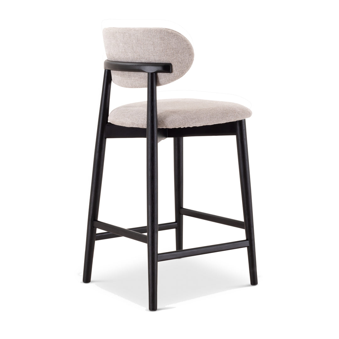 Lucia Counter Stool - Harvest Jute,Ebano