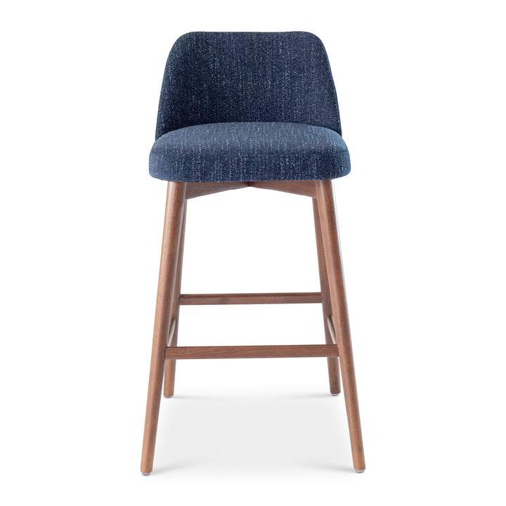 Tonia Barstool - Blue Mix,Nogal