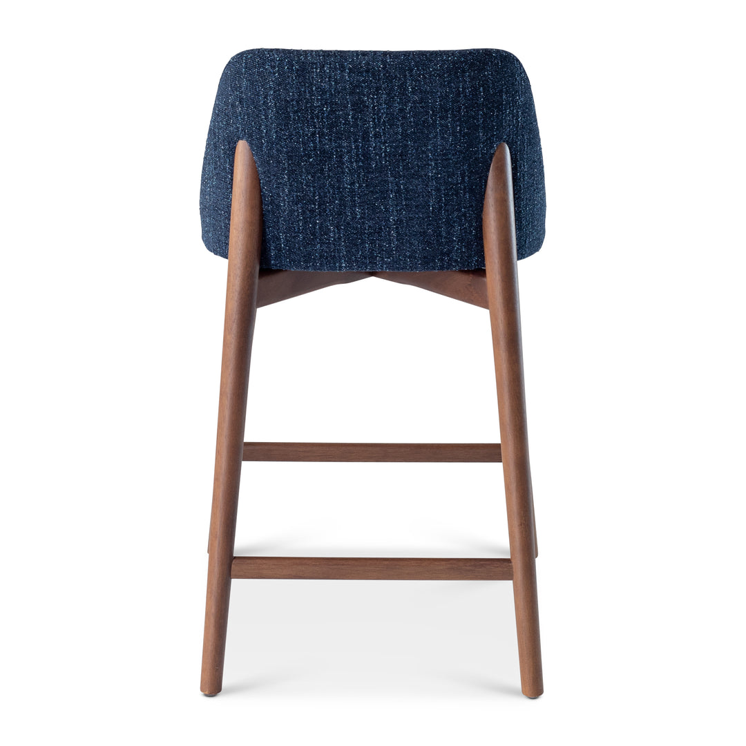 Tonia Barstool - Blue Mix,Nogal